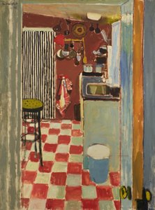 Le rideau rayé - Alberto Morrocco