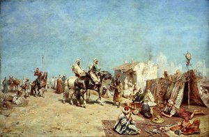 Un campement arabe