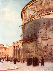 Panthéon, vue de flanc