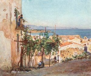 Rue à Cefalu - Alberto Pisa