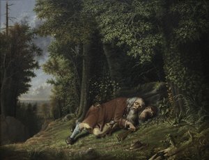 Rip Van Winkle endormi, 1879-80