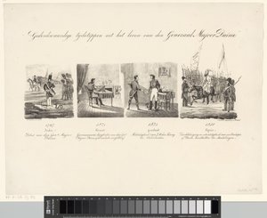 Caricature du général Daine