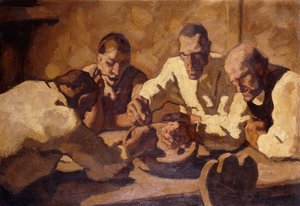 Le Repas - Albin Egger Lienz