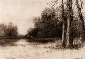 Étang du Moulin - Albion Harris Bicknell