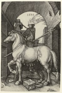 Le petit cheval - Albrecht (after) Durer or Duerer