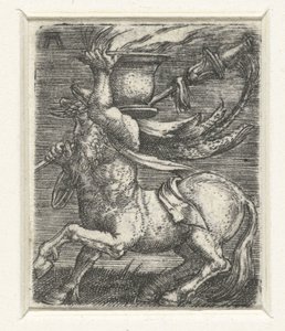 Centaure portant un pot de feu - Albrecht Altdorfer