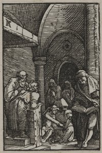 Christ parmi les docteurs, c.1515 - Albrecht Altdorfer