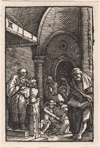 Le Christ disputant avec les docteurs - Albrecht Altdorfer