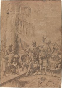 Christ Cloué sur la Croix - Albrecht Altdorfer