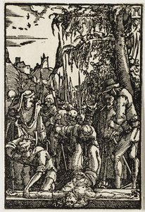 Le Christ cloué sur la croix - Albrecht Altdorfer