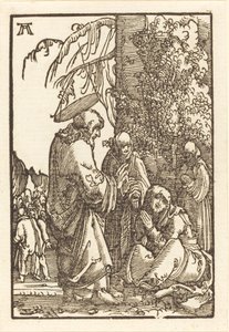 Christ prenant congé de Marie avant la Passion