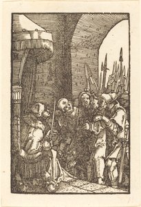 Le Christ devant Caïphe - Albrecht Altdorfer