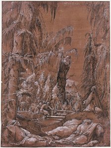 Le Christ au mont des Oliviers - Albrecht Altdorfer