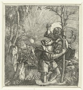 Saint Christophe - Albrecht Altdorfer