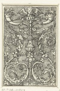 Candélabre avec un chérubin - Albrecht Altdorfer