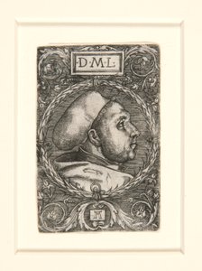 Martin Luther avec un bonnet doctoral - Albrecht Altdorfer