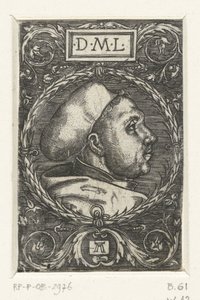 Portrait de Martin Luther - Albrecht Altdorfer