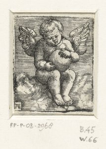 Putto avec une boule - Albrecht Altdorfer