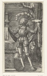 Chevalier avec du vin et du pain - Albrecht Altdorfer