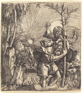Saint Christophe - Albrecht Altdorfer