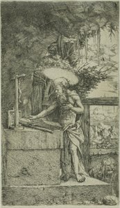 Saint Jérôme lisant - Albrecht Altdorfer