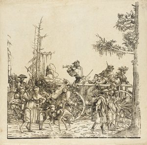 La voiture à bagages - Albrecht Altdorfer