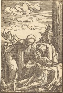 La lamentation du Christ - Albrecht Altdorfer