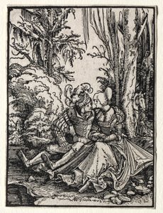 Les amants - Albrecht Altdorfer
