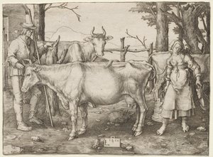 La Laitière - Albrecht Altdorfer