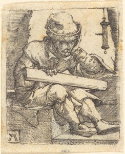 Le charpentier pensif - Albrecht Altdorfer