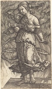 Le suicide de Didon - Albrecht Altdorfer
