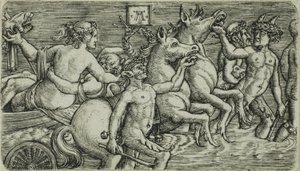 Le triomphe des dieux de la mer - Albrecht Altdorfer