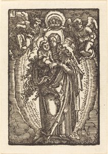 La Vierge en Reine du Ciel - Albrecht Altdorfer