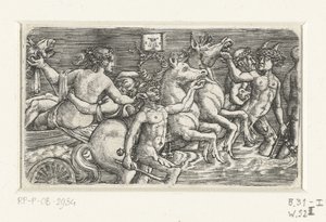 Triomphe des dieux marins - Albrecht Altdorfer