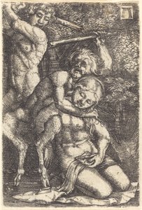Deux satyres se battant pour une nymphe