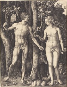 Adam et Ève - Albrecht Dürer