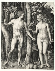 Adam et Ève - Albrecht Dürer