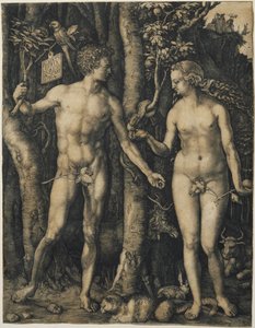 Adam et Eve - Albrecht Dürer
