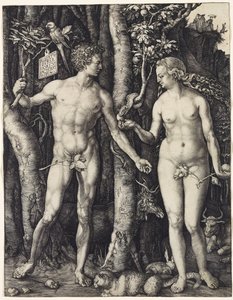 Adam et Ève - Albrecht Dürer