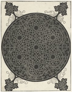 Exemple de broderie avec sept motifs floraux - Albrecht Dürer