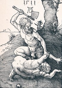 Caïn tuant Abel, 1511, 1906 - Albrecht Dürer