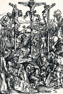 Calvaire avec les trois croix, 1504 - Albrecht Dürer