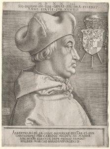 Cardinal Albrecht de Brandebourg - La Grande Plaque - Albrecht Dürer