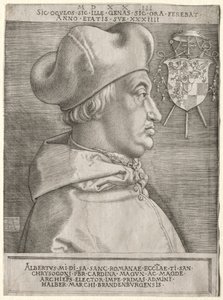 Cardinal Albrecht de Brandebourg - La Grande Plaque, 1523 - Albrecht Dürer