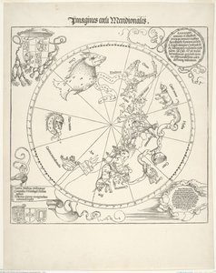 Carte céleste du ciel austral (Imagines coeli meridionalis) - Albrecht Dürer