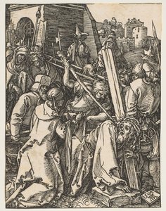 Christ portant la croix, de La Petite Passion, vers 1509