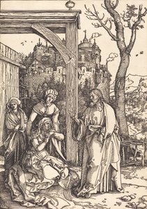 Christ prenant congé de sa mère - Albrecht Dürer