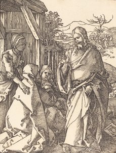 Le Christ prenant congé de sa mère, probablement vers 1509-1510 - Albrecht Dürer