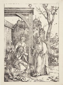 Le Christ prenant congé de sa mère - Albrecht Dürer