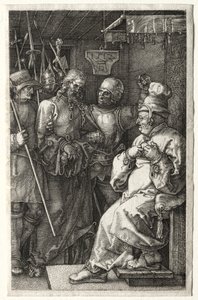 Le Christ devant Caïphe - Albrecht Dürer